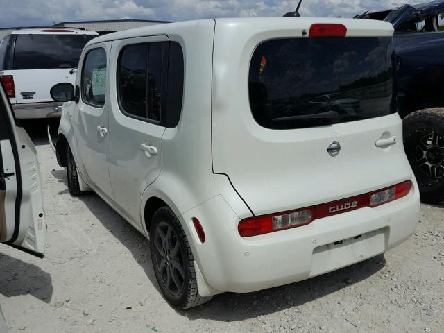 JN8AZ28R19T130538 - 2009 NISSAN CUBE BASE WHITE photo 3