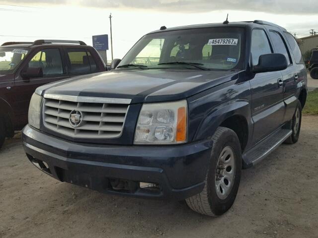 1GYEK63N75R141235 - 2005 CADILLAC ESCALADE L BLUE photo 2