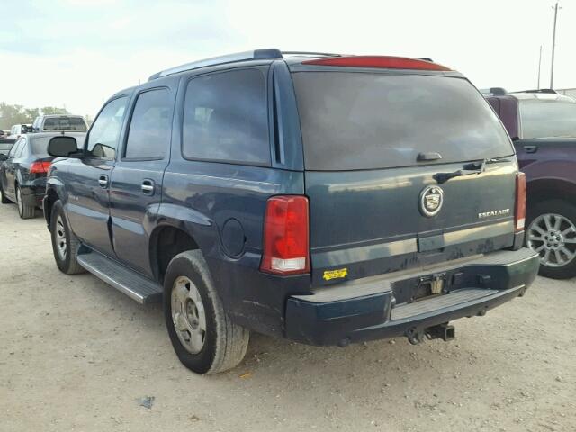 1GYEK63N75R141235 - 2005 CADILLAC ESCALADE L BLUE photo 3