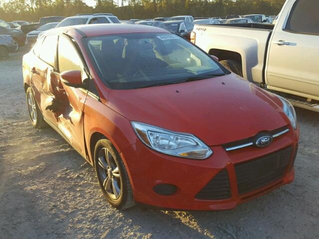 1FADP3F24DL107005 - 2013 FORD FOCUS SE RED photo 1