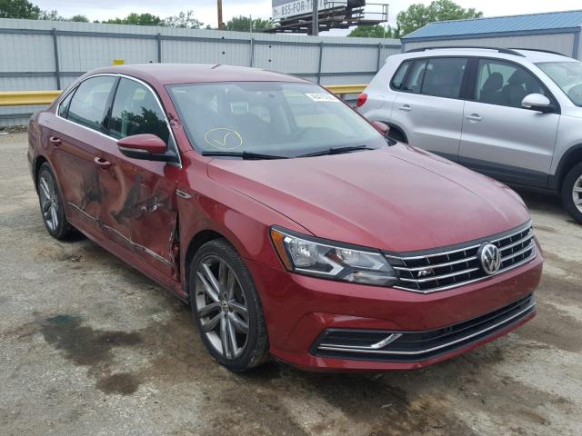 1VWDT7A39HC059842 - 2017 VOLKSWAGEN PASSAT R-L 红色 照片 1