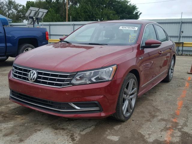 1VWDT7A39HC059842 - 2017 VOLKSWAGEN PASSAT R-L 红色 照片 2