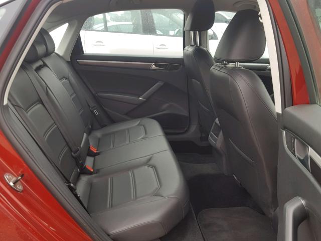 1VWDT7A39HC059842 - 2017 VOLKSWAGEN PASSAT R-L 红色 照片 6