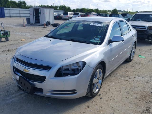 1G1ZD5EU9CF273307 - 2012 CHEVROLET MALIBU 2LT SILVER photo 2