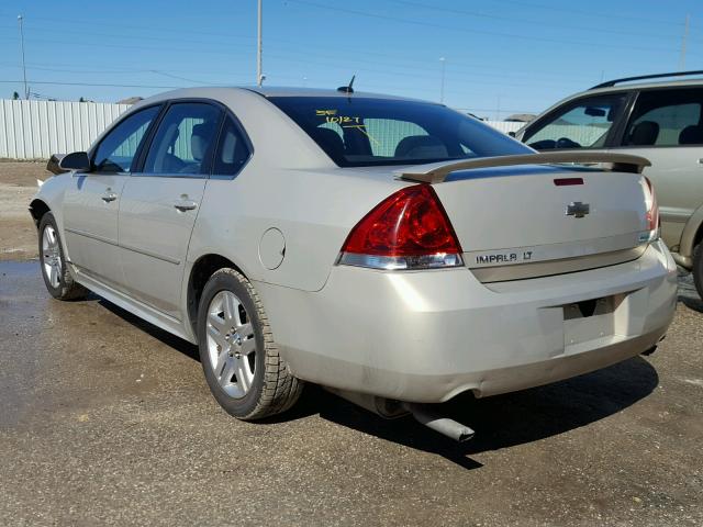 2G1WG5E31C1174053 - 2012 CHEVROLET IMPALA LT BEIGE photo 3