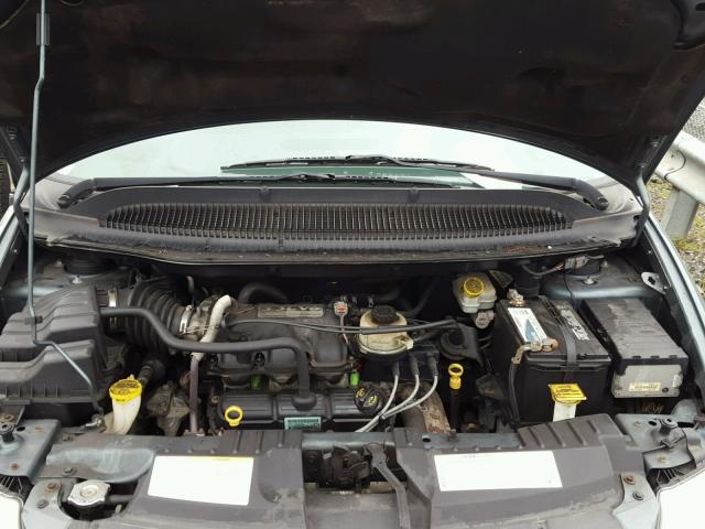 2A4GP44R96R604438 - 2006 CHRYSLER TOWN & COU GREEN photo 7