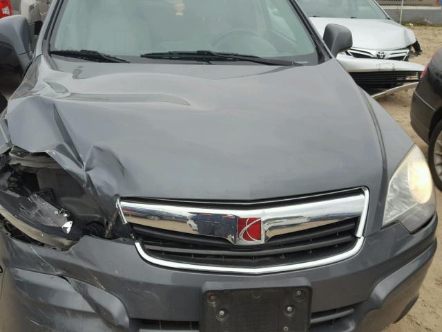 3GSDL73738S535813 - 2008 SATURN VUE XR GRAY photo 7