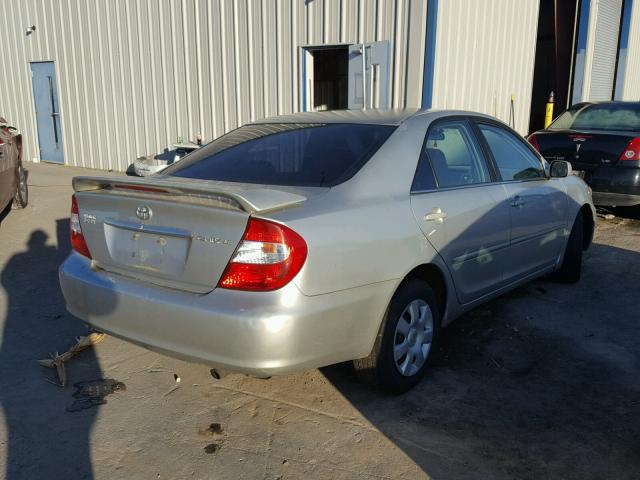 4T1BE32K23U663041 - 2003 TOYOTA CAMRY GRAY photo 4