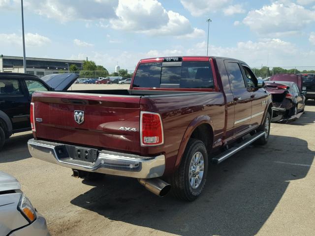 3C6UR5NL2GG310879 - 2016 RAM 2500 LARAM MAROON photo 4