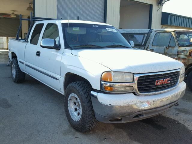 1GTEK19T91E339783 - 2001 GMC NEW SIERRA WHITE photo 1