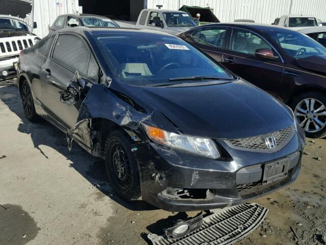 2HGFG3B59CH525009 - 2012 HONDA CIVIC LX BLACK photo 1