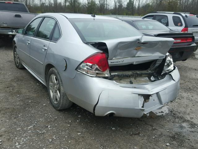 2G1WB5E38E1121898 - 2014 CHEVROLET IMPALA LIM SILVER photo 3