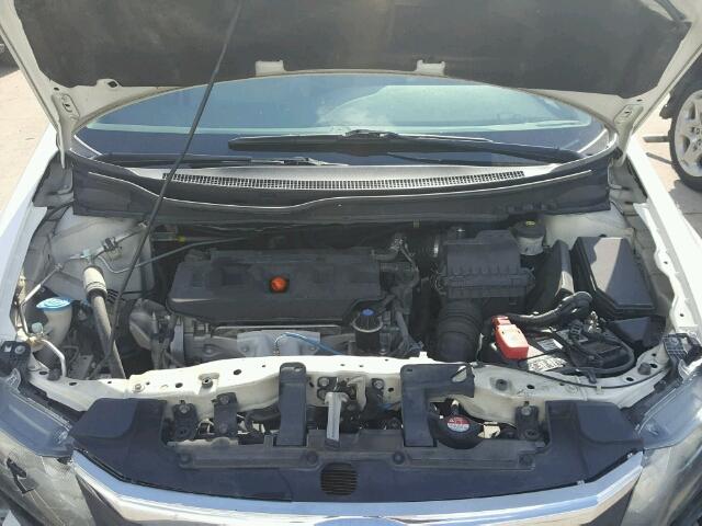 2HGFB2F91CH580740 - 2012 HONDA CIVIC EXL 白色 照片 7