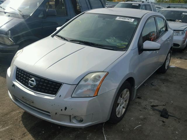 3N1AB61E79L641662 - 2009 NISSAN SENTRA 2.0 SILVER photo 2