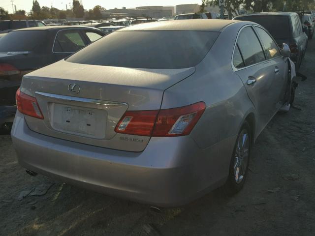 JTHBJ46G772149732 - 2007 LEXUS ES 350 TAN photo 4