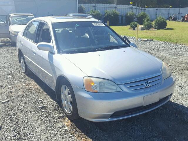 1HGES26722L041698 - 2002 HONDA CIVIC EX 银色 照片 1