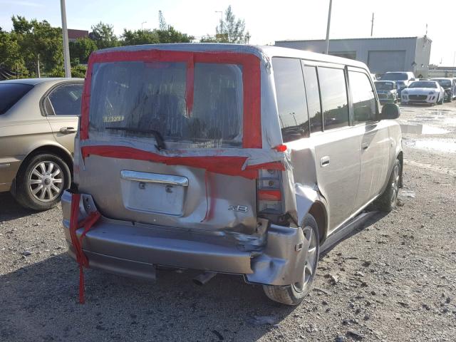 JTLKT324X54006135 - 2005 TOYOTA SCION XB Күміс фото 4