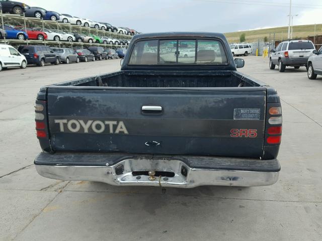 JT4VD10C5P0013203 - 1993 TOYOTA T100 SR5 BLACK photo 6