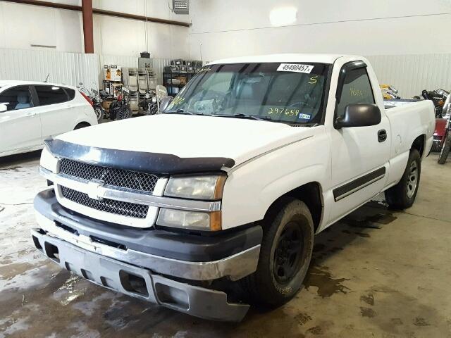 1GCEC14T53Z297659 - 2003 CHEVROLET SILVERADO WHITE photo 2