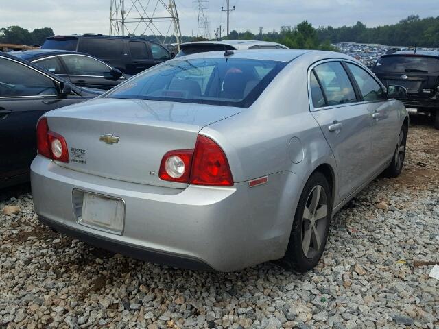 1G1ZH57B09F117231 - 2009 CHEVROLET MALIBU 1LT ვერცხლისფერი ფოტო 4