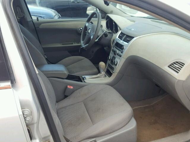 1G1ZH57B09F117231 - 2009 CHEVROLET MALIBU 1LT ვერცხლისფერი ფოტო 5