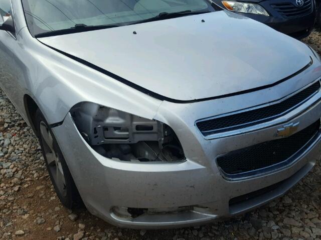 1G1ZH57B09F117231 - 2009 CHEVROLET MALIBU 1LT ვერცხლისფერი ფოტო 9