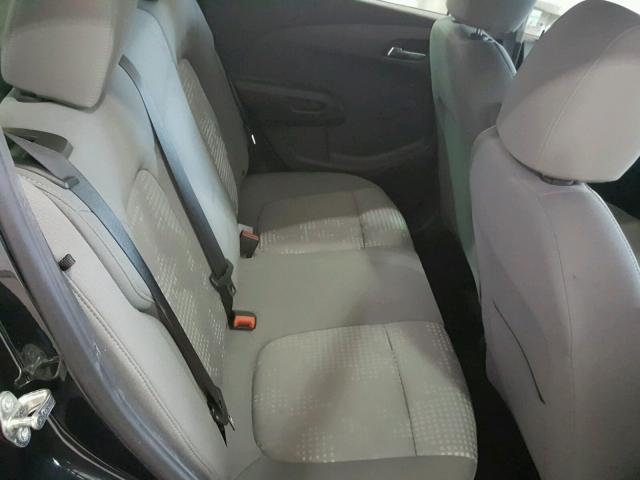 1G1JA6SH2E4155441 - 2014 CHEVROLET SONIC LS BLACK photo 6