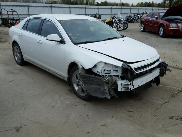 1G1ZD5EB7AF153176 - 2010 CHEVROLET MALIBU 2LT WHITE photo 1