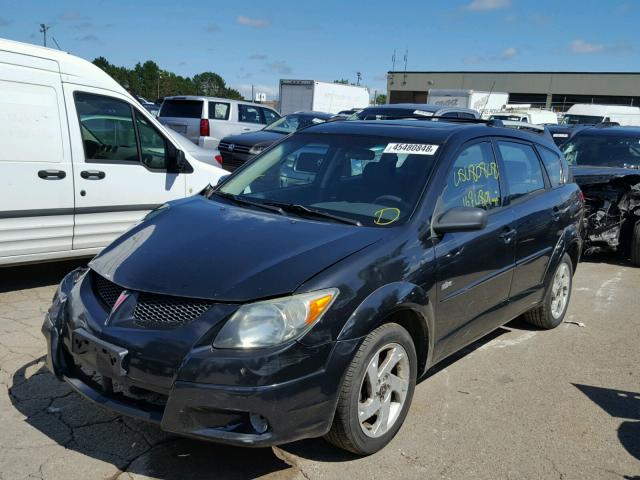 5Y2SL62824Z400620 - 2004 PONTIAC VIBE BLACK photo 2