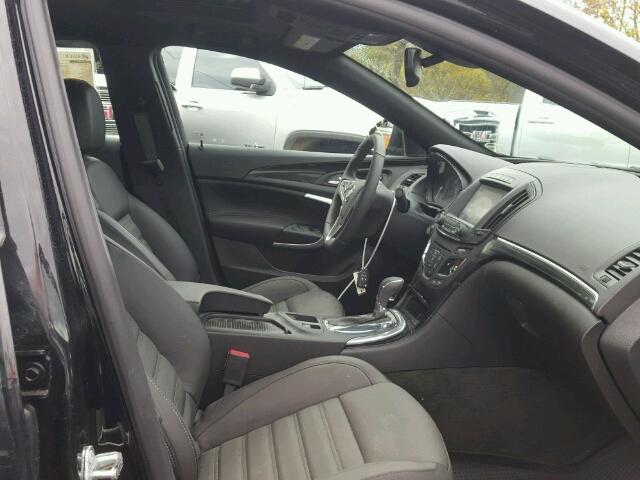 2G4GT5GX6H9148995 - 2017 BUICK REGAL GS Սև լուսանկար 5