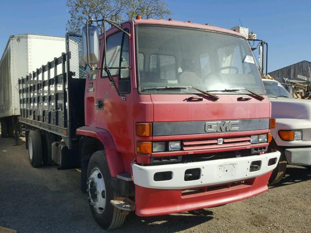 J8DK7A1UXN3201341 - 1992 GMC 7000  RED photo 1