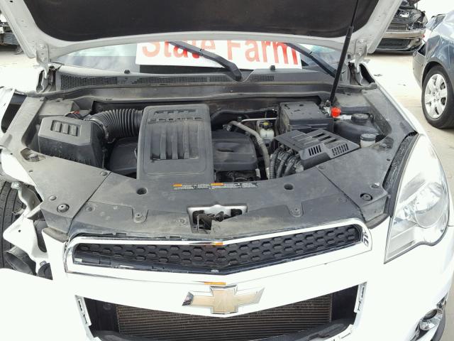 2GNALPEKXC1145190 - 2012 CHEVROLET EQUINOX WHITE photo 7