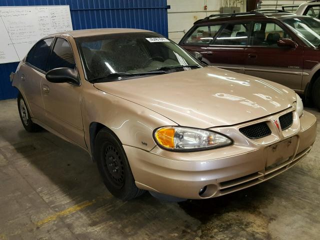 1G2NE52EX5M182405 - 2005 PONTIAC GRAND AM S ოქროსფერი ფოტო 1