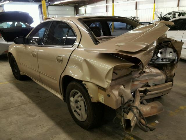 1G2NE52EX5M182405 - 2005 PONTIAC GRAND AM S GOLD photo 3