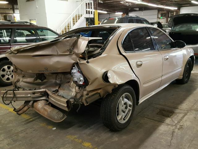 1G2NE52EX5M182405 - 2005 PONTIAC GRAND AM S ოქროსფერი ფოტო 4