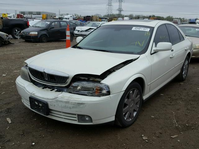 1LNHM87A44Y657939 - 2004 LINCOLN LS WHITE photo 2