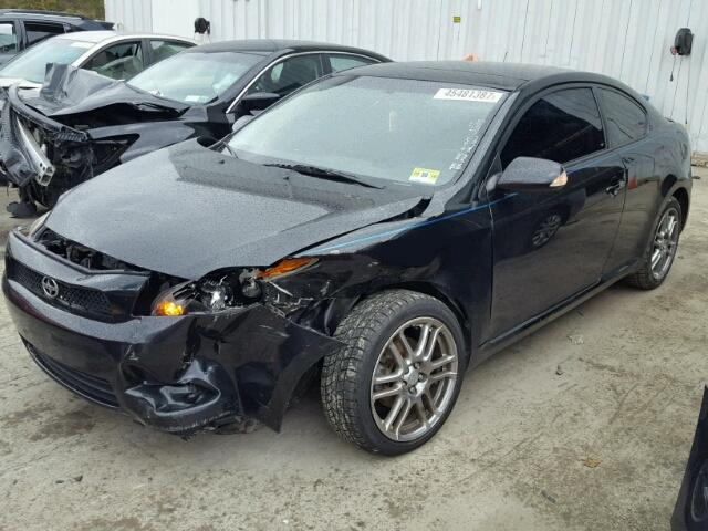 JTKDE167190295693 - 2009 TOYOTA SCION TC BLACK photo 2