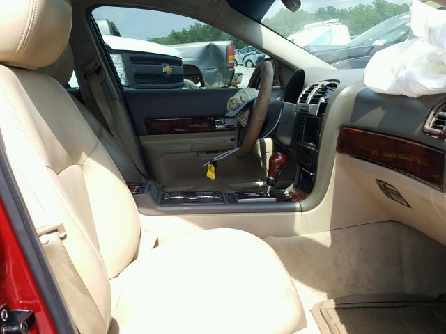 1LNHM87A85Y625447 - 2005 LINCOLN LS 红色 照片 5