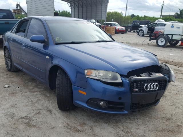 WAUBF78E46A261616 - 2006 AUDI A4 S-LINE BLUE photo 1