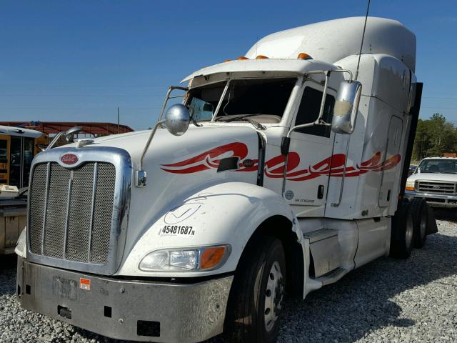 1XPHD49X79D791288 - 2009 PETERBILT 386 TWO TONE photo 2