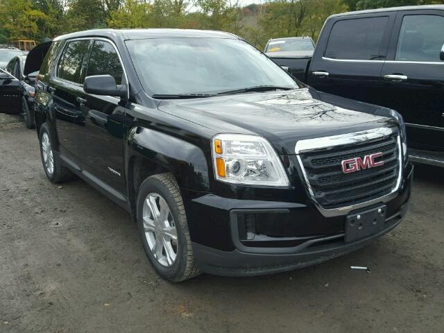 2GKALMEK3H6121531 - 2017 GMC TERRAIN SL BLACK photo 1