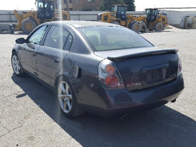 1N4BL11D34C156969 - 2004 NISSAN ALTIMA SE GRAY photo 3