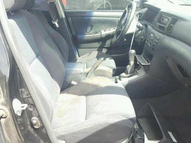 2T1BY32E25C359455 - 2005 TOYOTA COROLLA XR 黑色 照片 5