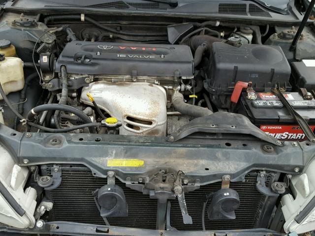 4T1BE32K62U508667 - 2002 TOYOTA CAMRY GREEN photo 7