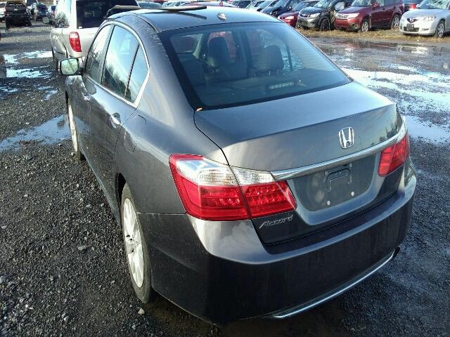1HGCR2F80DA802643 - 2013 HONDA ACCORD EXL GRAY photo 3