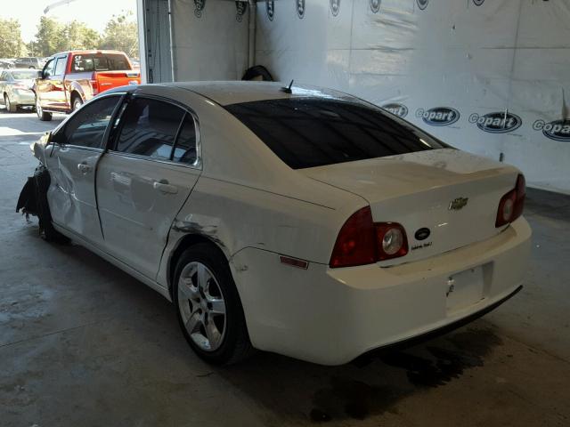 1G1ZB5E11BF165497 - 2011 CHEVROLET MALIBU LS WHITE photo 3