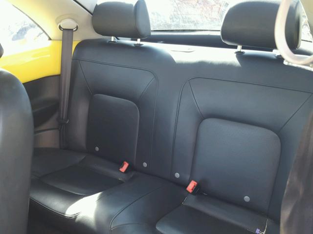 3VWPG31C88M504709 - 2008 VOLKSWAGEN NEW BEETLE Sarı foto 6