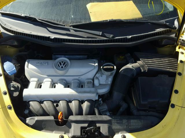 3VWPG31C88M504709 - 2008 VOLKSWAGEN NEW BEETLE Sarı foto 7