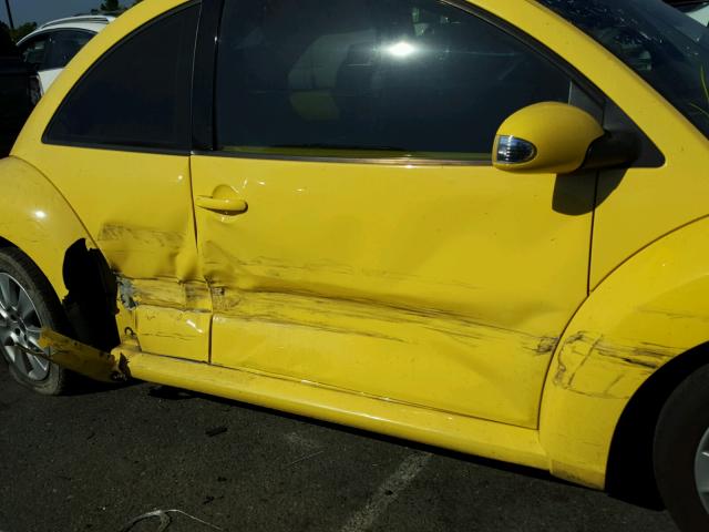 3VWPG31C88M504709 - 2008 VOLKSWAGEN NEW BEETLE Sarı foto 9