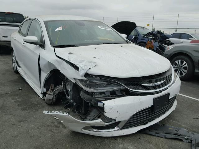 1C3CCCAB3FN746352 - 2015 CHRYSLER 200 LIMITE WHITE photo 1